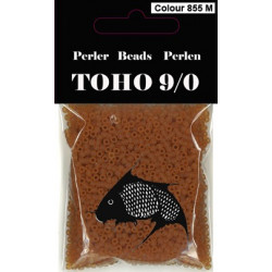 Nr 855M Toho Broderiperle 9/0 Mat gylden