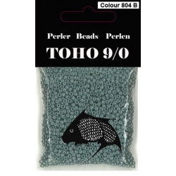 Nr 804B Toho Broderiperle 9/0 Grå perlemor