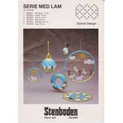- Brugt - 1985  nr 850605 påskeophæng 22 cm Stenboden