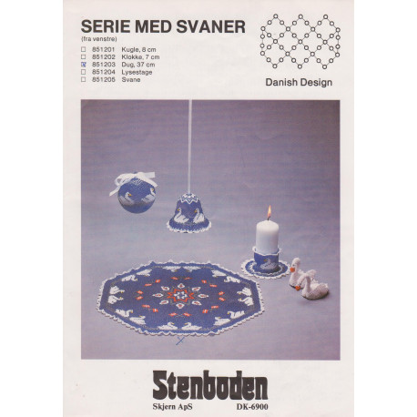 - Brugt - 1985  nr 851202 klokke 7 cm Stenboden