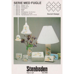 Perleopskrift nr 860105  Stenboden vase -brugt-