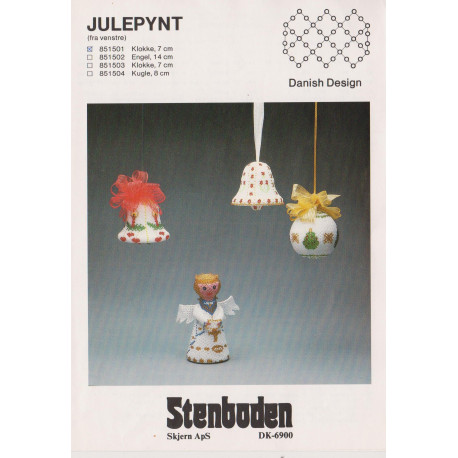 - Brugt - 1985  nr 851502 engel 14 cm  Stenboden