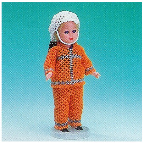 ILA perlemønster brandmand 17 cm