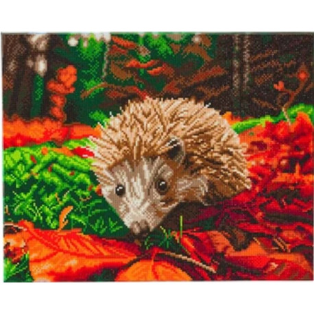 Pindsvin - 40 x 50 cm diamant billede