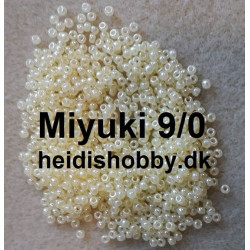Miyuki perle 9/0 perlemor lysegul Nr.  513