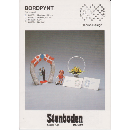 Perleopskrifter nr 850303-850304  Stenboden -brugt-