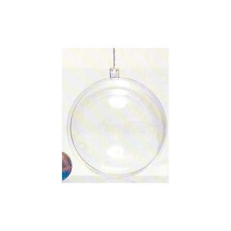 Plast kugle med ophængsøje 40 mm