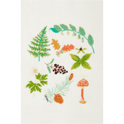Skovblomster broderikit