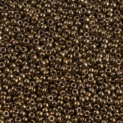 Nr. 457 Miyuki 9/0 Metallic Antik Guld 10 Gram