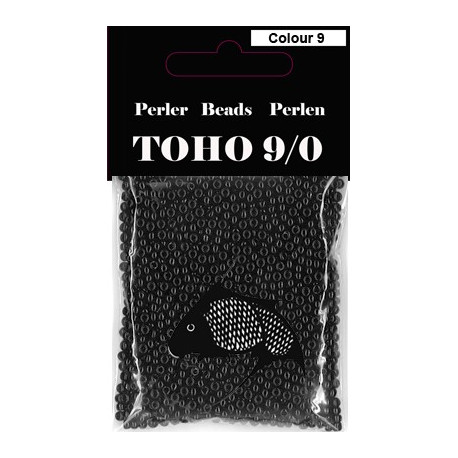 Nr. 9 Toho Broderiperle 9/0 Sort