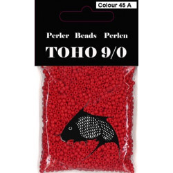 Nr 45A Toho Broderiperle 9/0 Rød