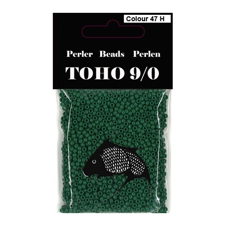 Nr 47H Toho Broderiperle 9/0 Grøn
