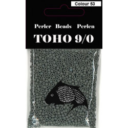 Nr 53 Toho Broderiperle 9/0 Grå