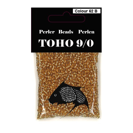 Nr 62B Toho Broderiperle 9/0 Guld