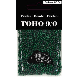 Nr 67B Toho Broderiperle 9/0 Grøn