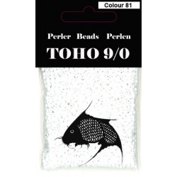 Nr. 81 Toho Broderiperle 9/0 Hvid