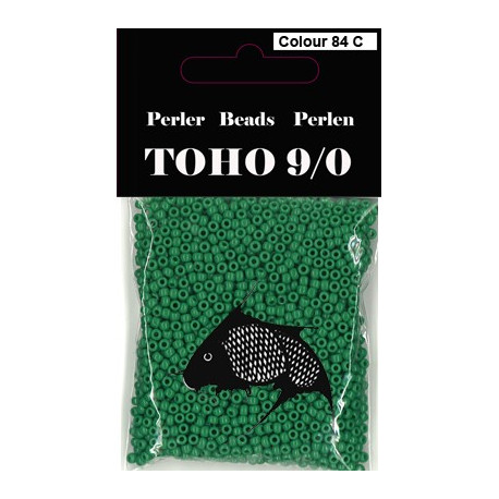 Nr 84C Toho Broderiperle 9/0 Grøn