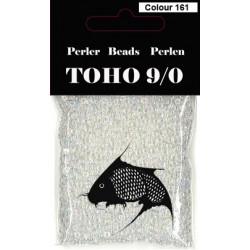 Nr 161 Toho Broderiperle 9/0 klar regnbue
