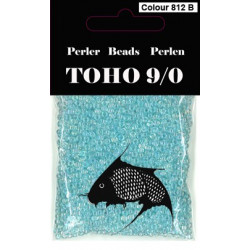 Nr 812B Toho Broderiperle 9/0 blågrøn