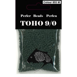 Nr 853M Toho Broderiperle 9/0 Matgrå