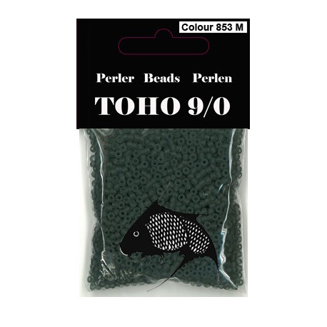 Nr 853M Toho Broderiperle 9/0 Matgrå